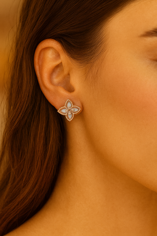 ✨ Aurora Petal Radiance Earrings