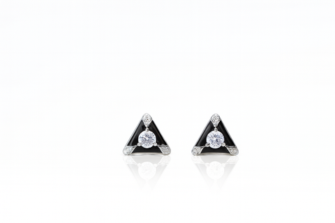 🖤 Noir Radiance Stud Earrings