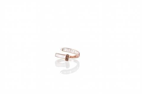 💫 Modern Luxe Wrap Rose Gold Ring