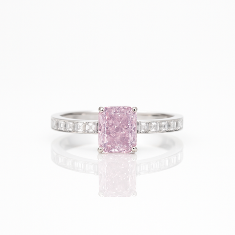 💖 Radiant Pink Elegance Ring