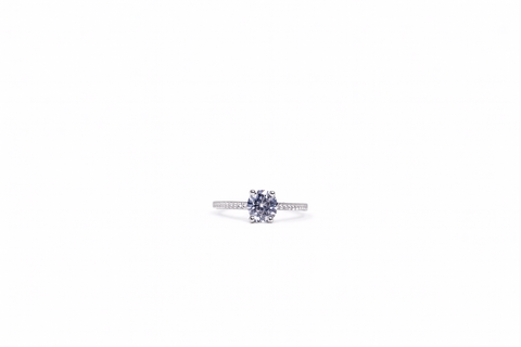 💍 Eternal Grace Solitaire Ring