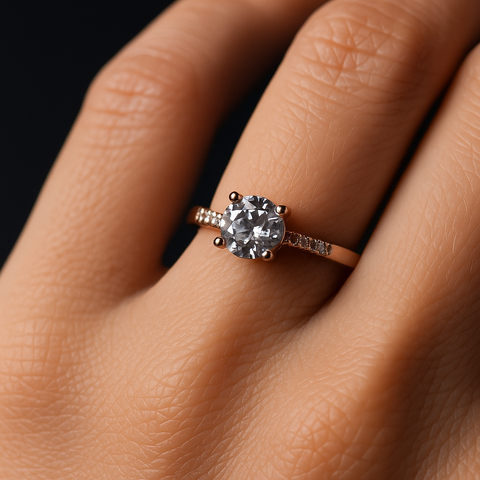 💍 Forever Glow Rose Gold Ring